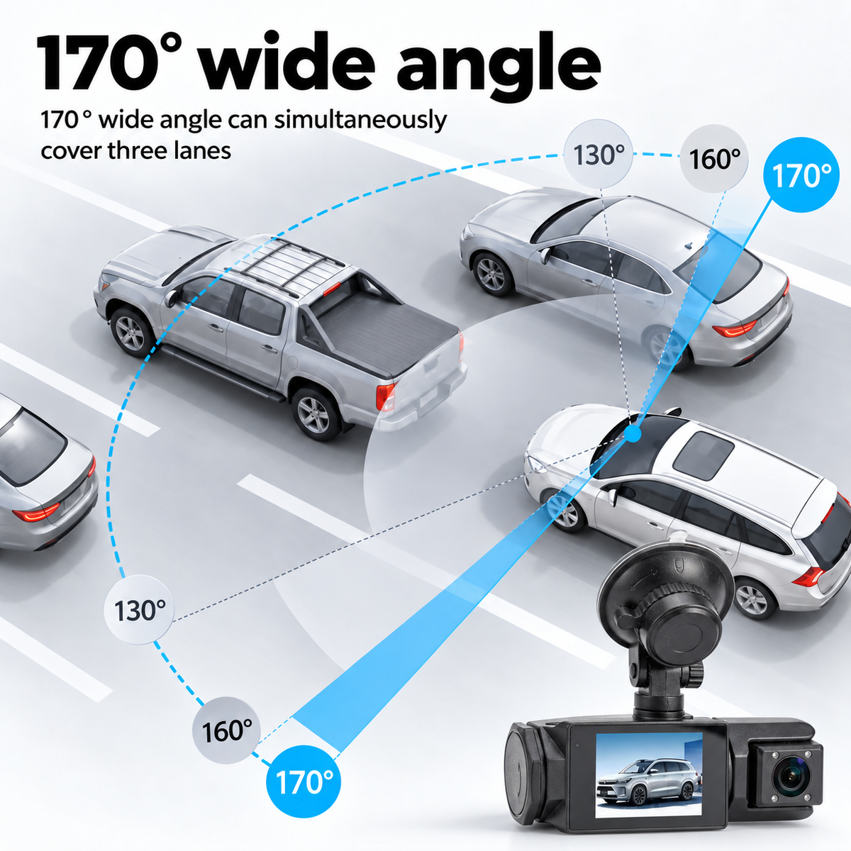Three-Lens Dash Cam, picture 8