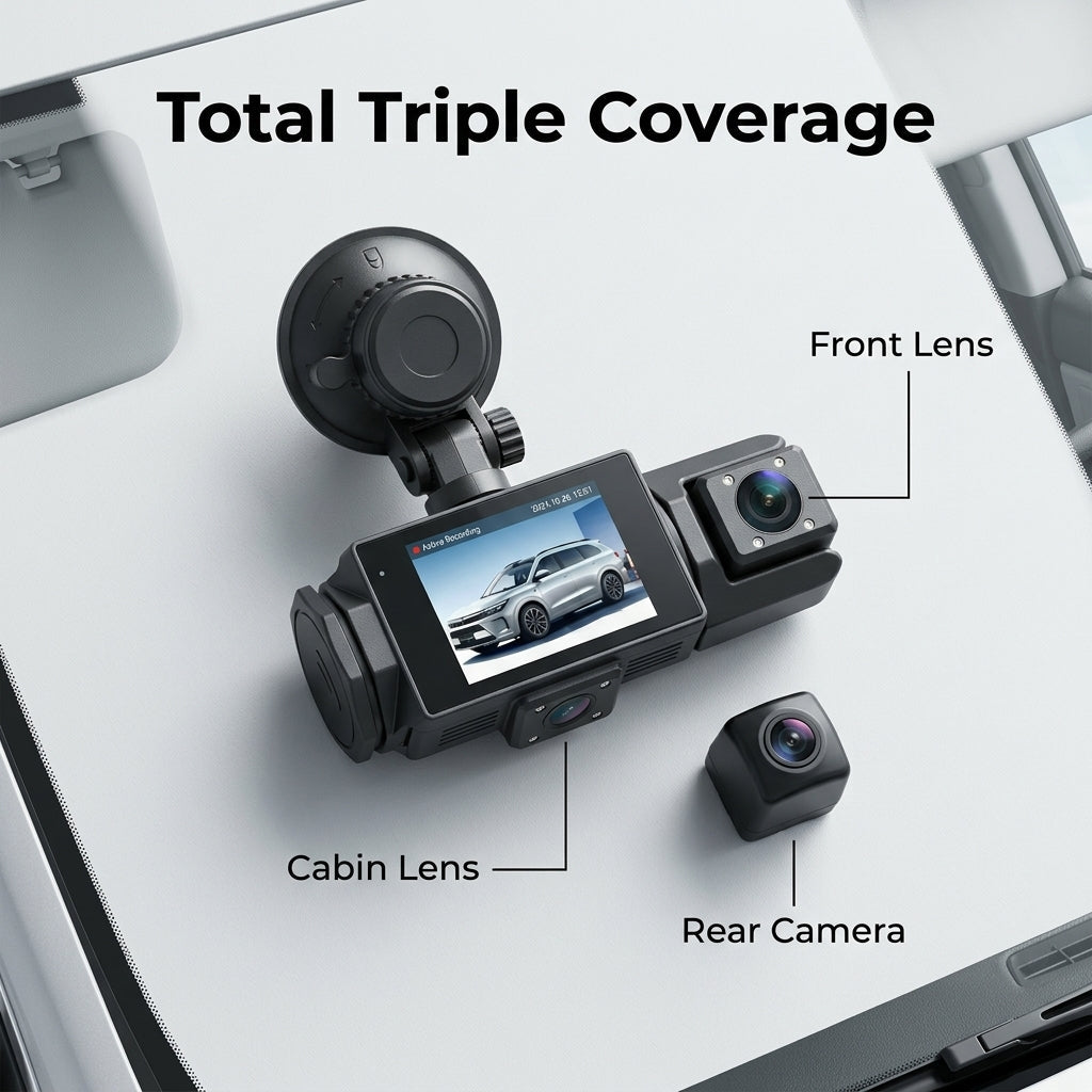 Three-Lens Dash Cam, picture 5